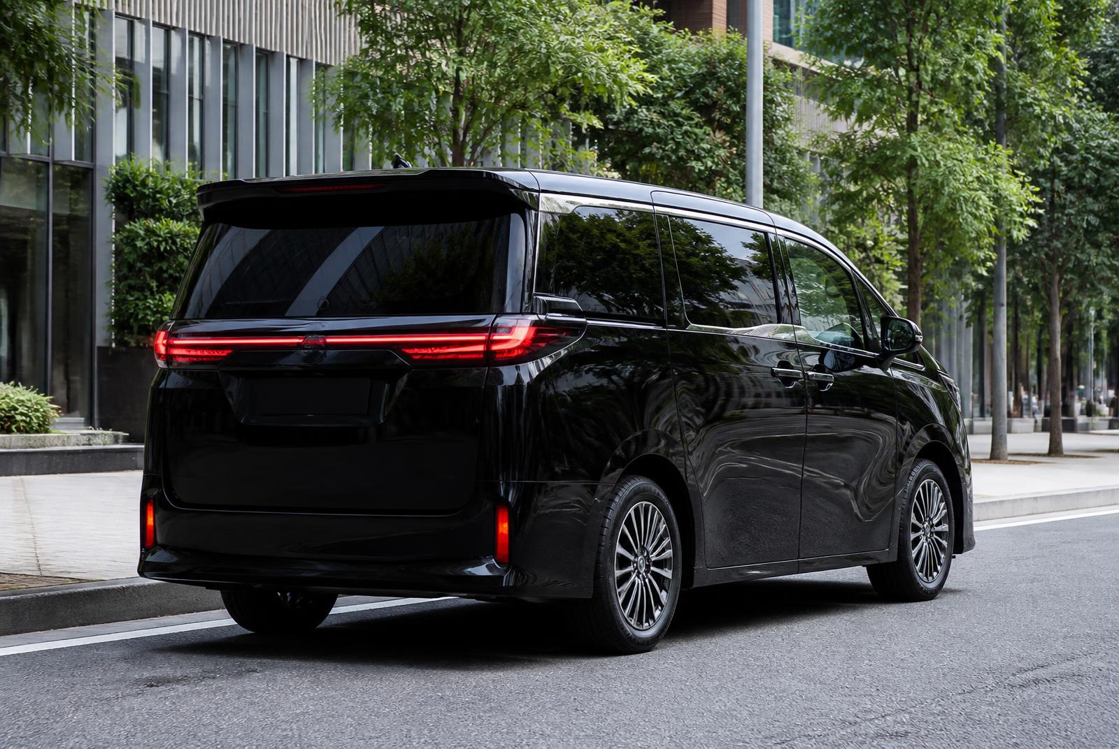 Alphard 阿爾法外觀照片：車尾視角：40 系貫穿式尾燈，後方辨識度高